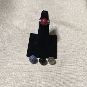Silpada Interchangeable Ball Ring